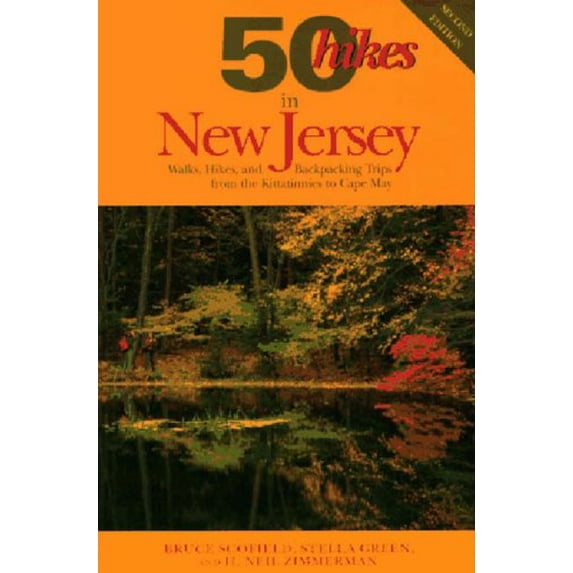 Pre-Owned 50 Hikes in New Jersey : Walks, Hikes, and Backpacking Trips from the Kittatinnies to Cape May (Paperback) 0881503576 9780881503579