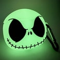 thumbnail image 6 of Compatible with AirPods Pro/Pro 2nd Generation Case Cover with Keychain, Luminous Skull Case Compatible with Apple Airpods Pro Case, Cute Funny Anime Case for Airpods Pro and Pro 2, 6 of 7