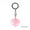 Rose Quartz, variant on Natural Quartz Crystal Stone Love Heart Keyring Healing Keychain Ornaments-Aventurine