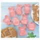 thumbnail image 4 of Juego de cortadores de galletas de Pascua | Moldes de plástico de 8 piezas para hornear galletas, pasteles y chocolate | Formas de conejito, huevo y pollito para niños y repostería navideña, 4 of 7