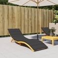 thumbnail image 2 of Cojín para tumbona VidaXL, cómodo y duradero, Oxford, negro, 2 of 6