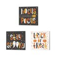 thumbnail image 1 of Great Art Now Retro Halloween by Laura Marshall 3 Piece Canvas Art Set Each 14"W x 14"H, 1 of 4