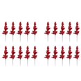 thumbnail image 1 of 30 Piezas Ramas Decorativas de Bayas Rojas Artificiales con Bayas Rojas Ramas de Otoño Selecciones de Navidad de Bayas, 1 of 9