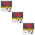 thumbnail image 4 of Transemion 5 Pièces d'Équitation Polyvalent Réutilisables Poignée Résistant à l'Usure Attache de Selle Belle Boucle Sangles Ceintures Rouge 3Set, 4 of 6
