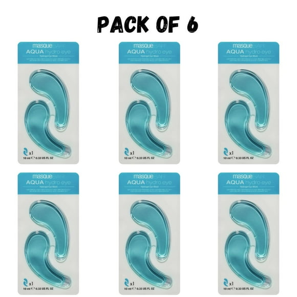 Masque Bar Aqua Hydro Gel Patchs pour les Yeux, 6 Paires
