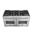 thumbnail image 6 of Forno Massimo 60-Inch Freestanding Dual Fuel Range, 10 Burners, Double Convection Ovens, 6 of 7