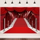 thumbnail image 2 of TelóN de Fondo de Cortina Roja, TelóN de Fondo de FotografíA de Tela de Alfombra Roja Grande Fondo de Estudio de FotografíA para Decoraciones, 2 of 6