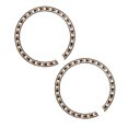 thumbnail image 1 of Etiqueta Engomada Madera Etiqueta Soundhole 2pcs Reemplazo Acústico Guitarra Sunnimix Adhesivo de calcomanía para el pozo de sonido, 1 of 8