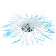 thumbnail image 2 of Adorno de coral de anémona de mar de silicona artificial de simulación para decoración de peceras de acuario (azul), 2 of 7