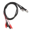 thumbnail image 3 of 2 Cables de Sonda de Osciloscopio Con Pinza de Cocodrilo Bnc P1011, Cables de PrueBa Rojos+Negros de 50 Ohmios Con Pinza de Cocodrilo de 35 mm Para Vídeo+Audio, Adecuados para, 3 of 7