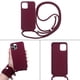 thumbnail image 5 of Carcasa de plástico para teléfono con cordón, correa ajustable y desmontable para el cuello. para el teléfono 11, 5 of 9