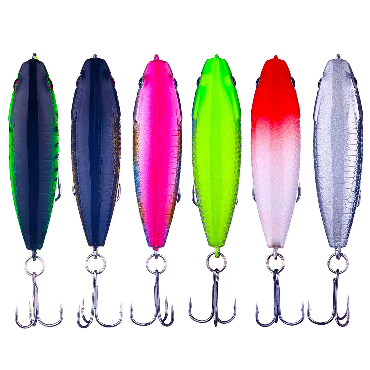HENGJIA Fishing Lures Top Water Lures Hard Fishing Lures Kit Sinking Fishing Lures Set ‎for Saltwater Freshwater Bass, Redfish, Trout, Walleye