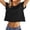 Black, variant on Crop Tops for Women Short Sleeve T Shirts for Everyday Wear Casual Style with Jeans Summer Midriff Top Tops for Women 2026 Purple S