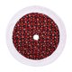 thumbnail image 2 of Ganfancp Árbol de Navidad Falda Alfombra Copo de Nieve Rojo Plaid Estera para El Hogar Xmas Árbol Año Nuevo Decoración Noel Delantal Ornamento Ofertas y Liquidaciones 1X Falda de Árbol, 2 of 7