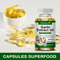thumbnail image 5 of Mulittea Organic Garlic Capsules 5000mg for Healthy Cardiovascular and Cardiac Vitality, Support immune health, 120 Capsules, 5 of 7