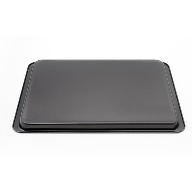 Bandeja para hornear antiadherente rectangular extragrande de 14,5 pulgadas para una cocción uniforme y una limpieza fácil