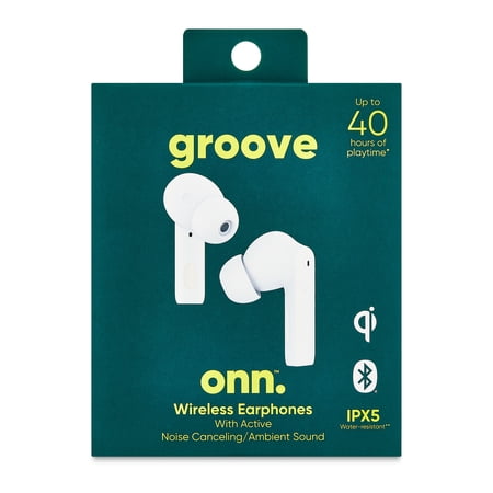 ONN TRUE WIRELESS NOISE CANCELLING EARBUDS WITH BLUETOOTH