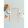 thumbnail image 5 of Toddler Boys Halloween Thanksgiving T-shirt Short Sleeve Pumpkin/Turkey Print Loose Tops, 5 of 10