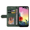 thumbnail image 2 of Case for LG K50S Leather Wallet Book Flip Folio Stand View Cover - Green, 2 of 5