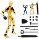 thumbnail image 2 of Figura T13 Ampliada Likrtyny 20 Cm Impresa en 3D Oro, 2 of 9