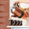 thumbnail image 3 of Percolador de Café Eléctrico Mixpresso Cobre para Camping 4 Tazas Mixpresso NA, 3 of 5