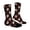 Black, variant on Winter Socks Custom Photo Face Socks Picture Print Novelty Stockings for Daily Leisure Home Wear All Seasons