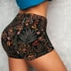 thumbnail image 4 of Fotbe Floral Shorts Sin Costuras – Shorts Deportivos de Cintura Alta para Mujer, Elásticos para Gimnasio, Yoga, Running o Ciclismo-Medium, 4 of 8