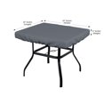 thumbnail image 2 of Covers&All Square Table Top Cover, 1000D Outdoor Furniture Cover Waterproof, UV-Resistant, 2 of 7