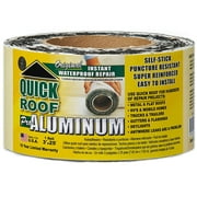 Quick Roof QR325 Pro Aluminum Instant Waterproof Repair, 3" x 25, Each