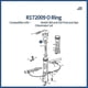 thumbnail image 3 of R172009 O-Ring for Pentair Model 300/320 Pool and Spa Chlorinator Lid (6 Pack), 3 of 5