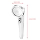 thumbnail image 5 of Inteprter Cabezal de ducha de baño ajustable de 3 modos, boquilla de SPA de parada de agua invertida presurizada de alta presión, cabezal de ducha de Juegos de accesorios de baño blanco plateado Inteprter HA003222-03, 5 of 6
