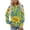 Multicolor 2, variant on QASIEATN Blue Women's Crew Neck Sweatshirt Long Sleeve Tops Casual Loose Pullover Sweatshirts