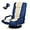 Blue, variant on S AFSTAR Floor Gaming Chair, Swivel Foldable Chair with Armrest & 6-Position Adjustable Backrest, Folding Rocker for TV Reading & Home Office (Blue)