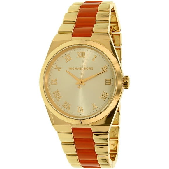 Michael Kors Women's Channing MK6153 Gold Metal Quartz Fashion Watch