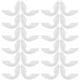thumbnail image 5 of FELTECHELECTR 24 piezas de alas de ángel para manualidades, adornos colgantes navideños, 5 of 6