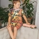 thumbnail image 4 of Balery Not All Who Wander Are Lost Conjunto de Pijama Infantil de Manga Corta con Estampado – Ropa de Dormir de Algodón Suave-3X-Large, 4 of 6