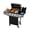 3+1 Burner Black, variant on Byacgrill 4 Burner Propane Gas Grill, Output 50,000 BTU Outdoor BBQ Gas Grill with Side Burner, Built-in Thermometer & Wheels, Outdoor Cooking for Patio, Backyard BBQ