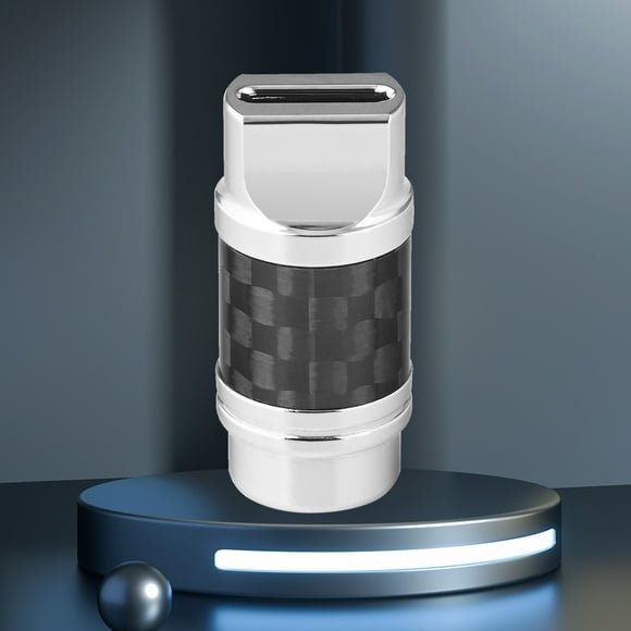 Peggybuy Carbon Fiber Type-C USB C/8 Pin Connector Male Plug Type C /8 Pin Connetor Shell Audio Headphone Plug Shell for Headphone DIY