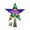 B, variant on Lilixerw Christmas Star Tree Topper Star Treetop Five Pointed Glitter Star Treetop Xmas Tree Toppers,for Home Holiday Christmas New Year Tree