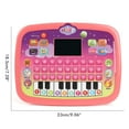 thumbnail image 2 of Tableta para niños, almohadilla de aprendizaje de inglés con pantalla LED, 8 modos de desarrollo temprano, juguete electrónico interactivo para niños y niñas, 2 of 5