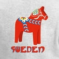 thumbnail image 3 of CafePress - Sweden Dala Horse Long Sleeve T Shirt - Women's Long Sleeve Graphic Casual T-Shirt, 3 of 4