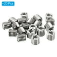 thumbnail image 3 of Unique Bargains Adaptateurs de Filetage Manchon Écrou Réducteur 20 Pcs M10x1.5 Mâle à M6x1 Femelle Écrou de Réparation 10mm, 3 of 7