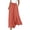 Orange, variant on GigrtiJin Wide Leg Pants for Womens Summer Trendy Flowy Baggy Pants Elastic High Waisted Drawstring Beach Vacation Pants with Pockets
