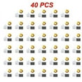 thumbnail image 1 of 40PCS Led Tea Light Candles  Real Wax Waterproof Flickering Candles for Romantic Valentine‘s Day  Home Decorations  Wedding, 1 of 5