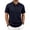 Wine, variant on Long Sleeve Polo Shirt for Men Cotton Blend Heavyweight Polo Breathable Slim Fit Casual Shirts Weekend Gathering