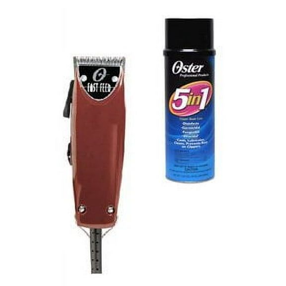 Oster Fast Feed Clipper Plus 5 In 1 Blade Care Spray