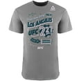 thumbnail image 2 of Reebok Mens Direct From Sunny Los Angeles Graphic T-Shirt, Grey, X-Large, 2 of 3