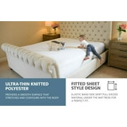 SafeRest Premium Hypoallergenic Waterproof Mattress Protector, Vinyl Free, Twin XL