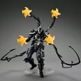thumbnail image 4 of Agent Venom Eugene "Flash" Black/White Movable Action Figure Model Box Set, 4 of 9