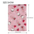 thumbnail image 3 of Pofeuu Gnome With Heart Print Travel Document Organizer Passport Holder Men Women for Family (6.5 in x 4.5 in),Wallet Holder Credit Card Clutch Bag Case, 3 of 5